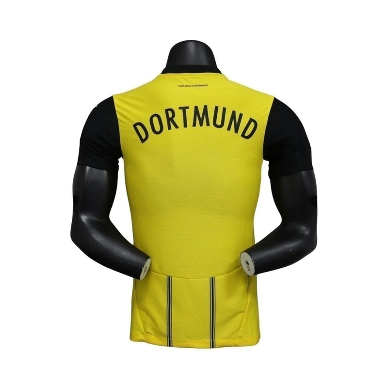 Camisa Borussia Dortmund I 24/25 - Jogador Puma Masculina - Amarela e preta