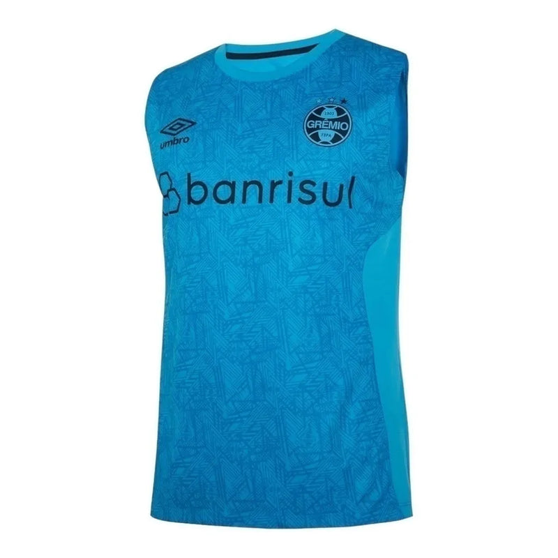 Camisa regata Grêmio Treino 24/25 - Torcedor Umbro Masculina - Azul