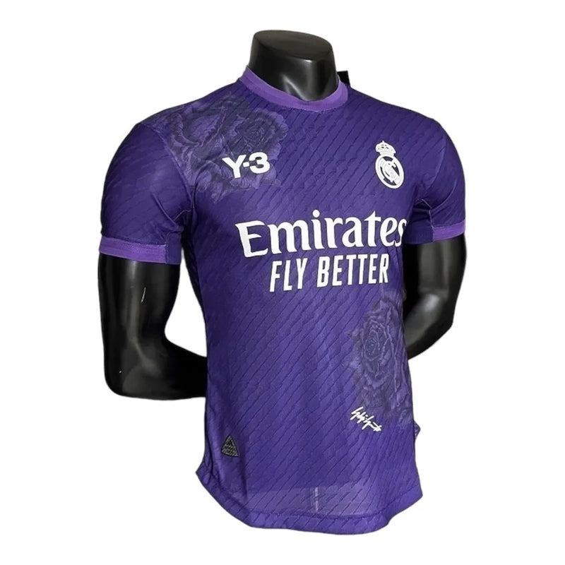 Camisa Real Madrid Edição especial 23/24 - Jogador Y-3 Masculina - Roxa