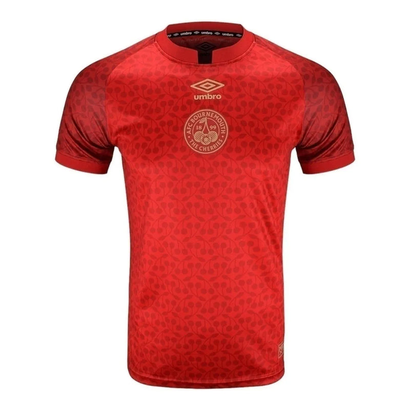 Camisa Bournemouth Pré-jogo II 24/25 - Torcedor Umbro Masculina - Vermelha