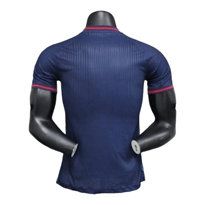 Camisa Barcelona Edição especial 24/25 - Jogador Nike Masculina - Azul com detalhes em vermelho