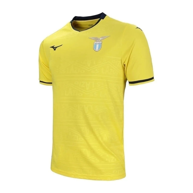 Camisa Lazio II 24/25 - Torcedor Mizuno Masculina - Amarela