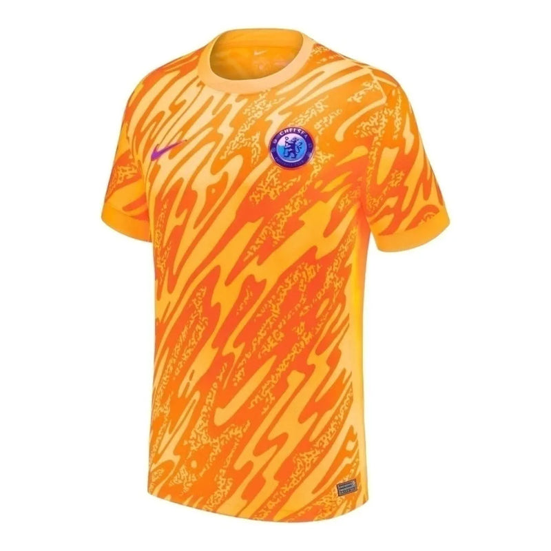 Camisa Chelsea Goleiro 24/25 - Torcedor Nike Masculina - Laranja