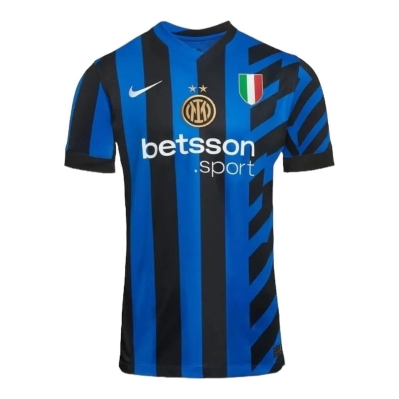 Camisa Inter de Milão I 24/25 - Torcedor Nike Feminina - Azul e preta