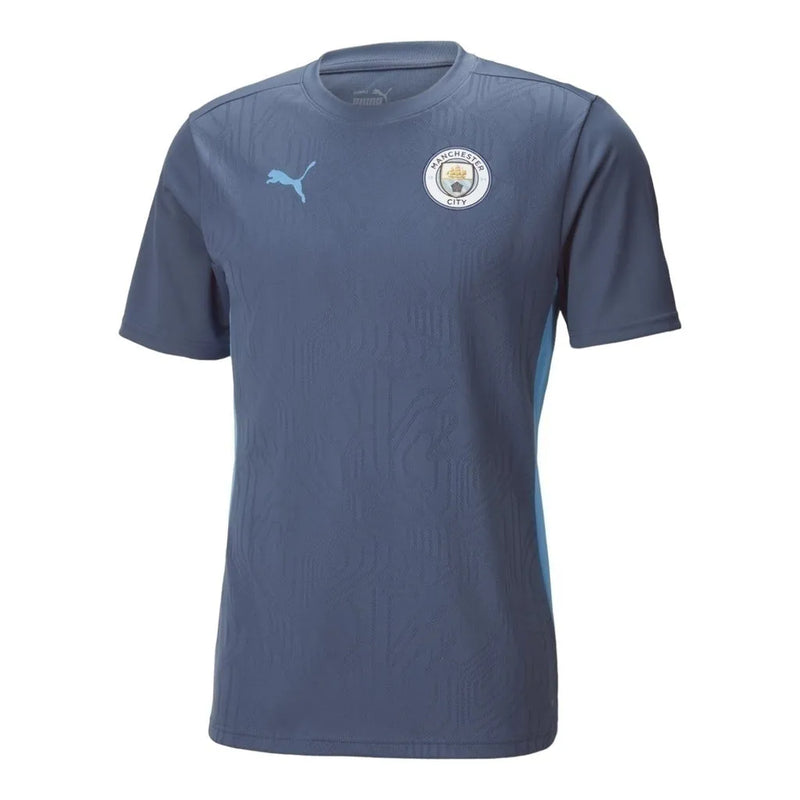 Camisa Manchester City Treino 24/25 - Torcedor Puma Masculina - Azul