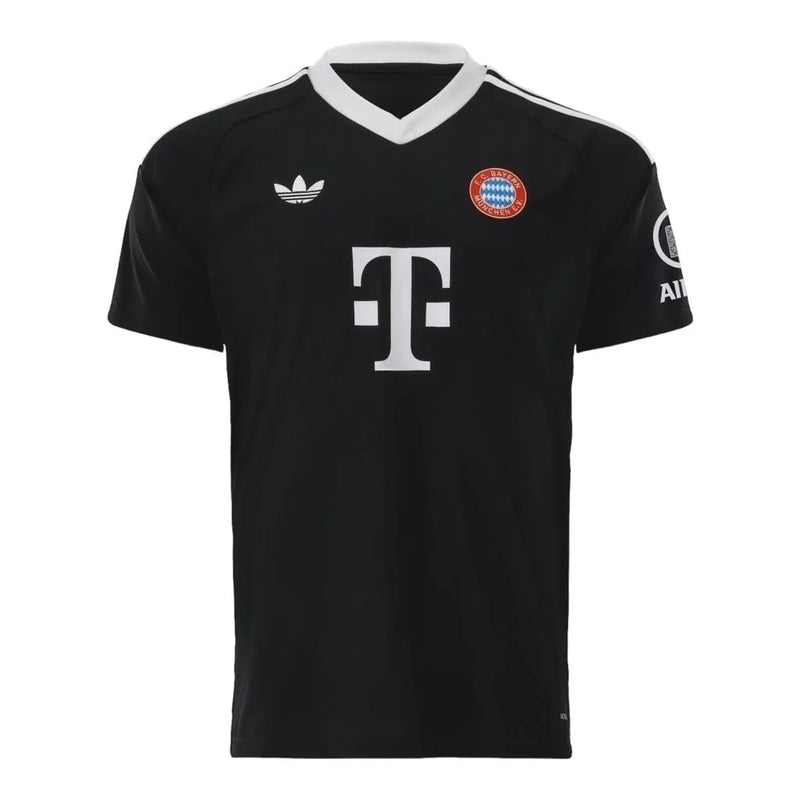 Camisa Bayern de Munique Goleiro 24/25 - Torcedor Adidas Masculina - Preta