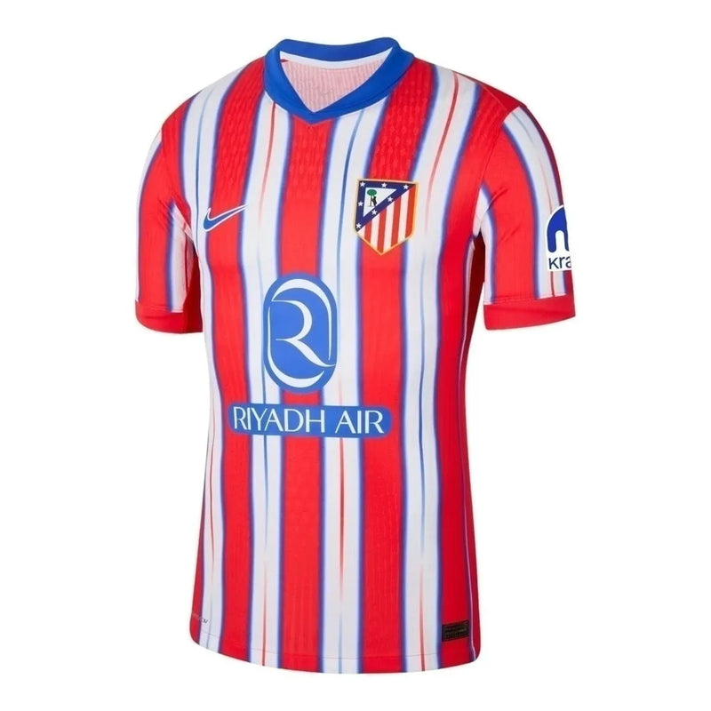 Camisa Atlético de Madrid I 24/25 - Torcedor Nike Masculina - Vermelha com detalhes em azul e branco