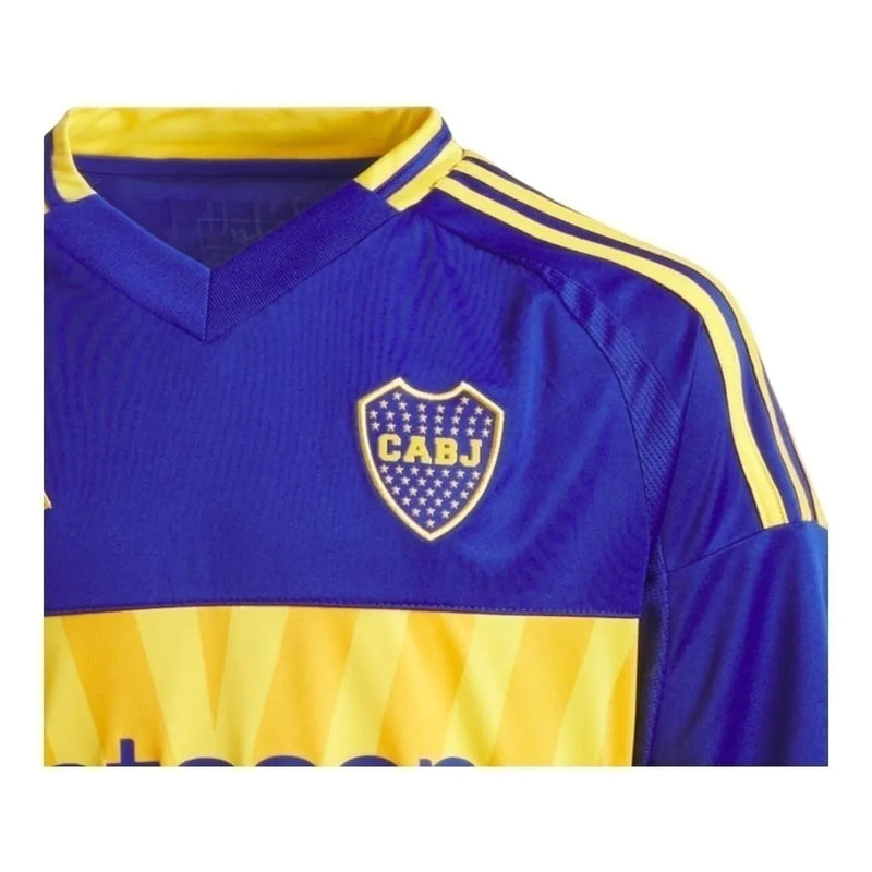 Camisa Boca Juniors I 24/25 - Torcedor Adidas Masculina - Azul com detalhes em amarela