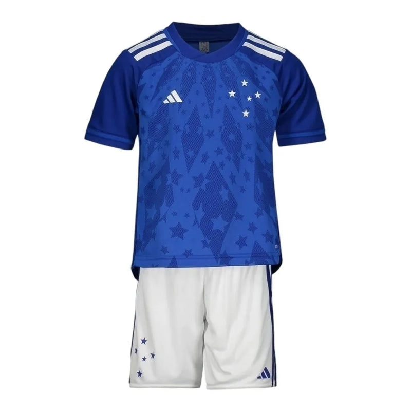 Kit Infantil Cruzeiro I 24/25 - Adidas - Azul