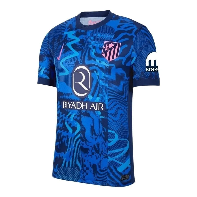 Camisa Atlético de Madrid III 24/25 - Torcedor Nike Masculina - Azul