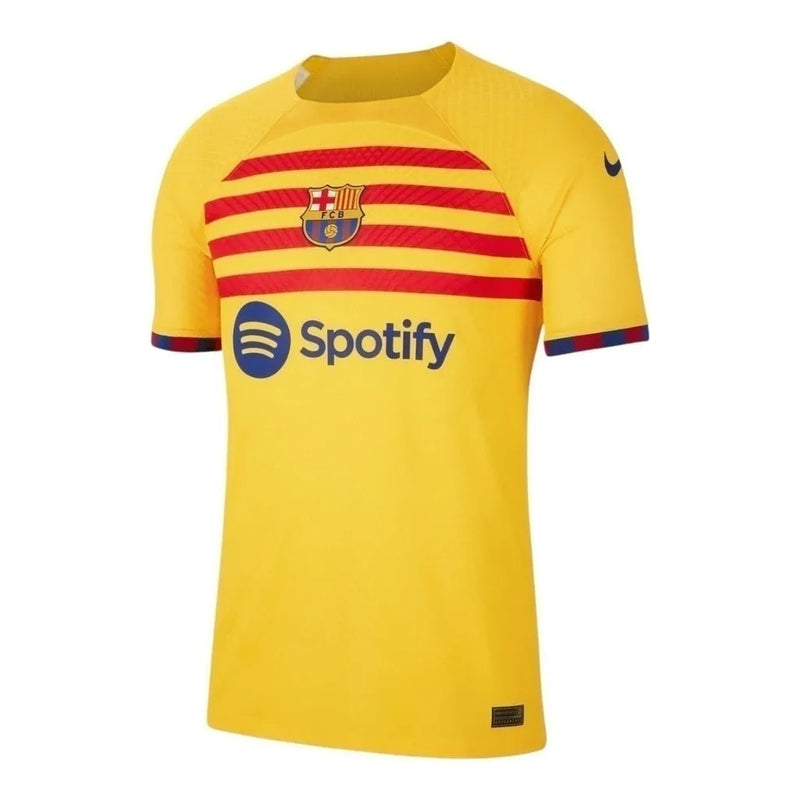 Camisa Barcelona Fourth 24/25 - Torcedor Nike Masculina - Amarela