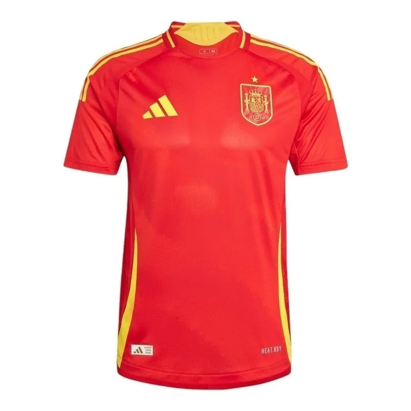 Camisa Seleção da Espanha I 24/25 - Torcedor Adidas Masculina - Vermelha