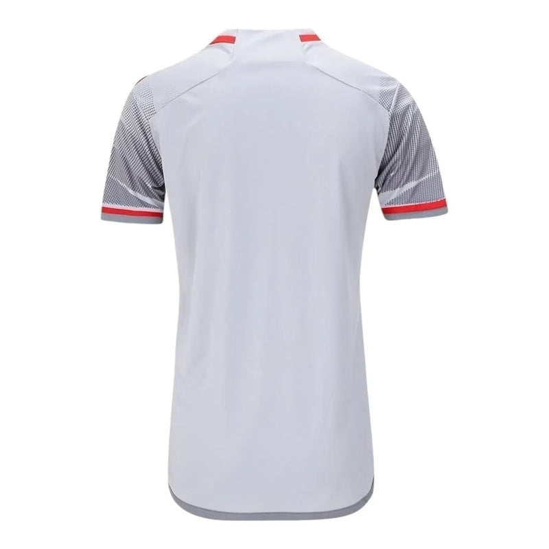 Camisa Internacional III 24/25 - Torcedor Adidas Feminina - Cinza com detalhes em vermelho