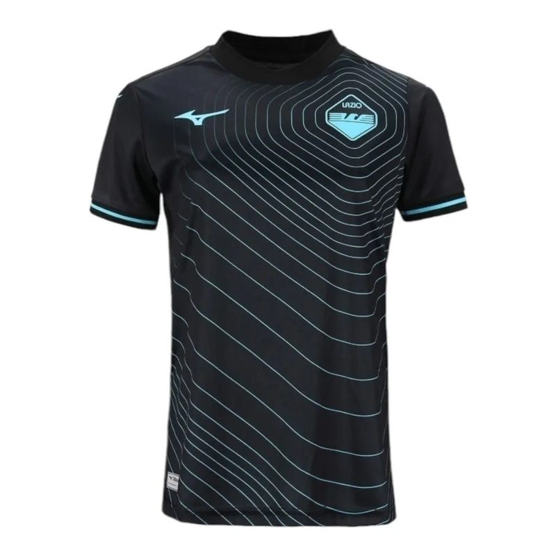 Camisa Lazio III 24/25 - Torcedor Mizuno Feminina - Preta