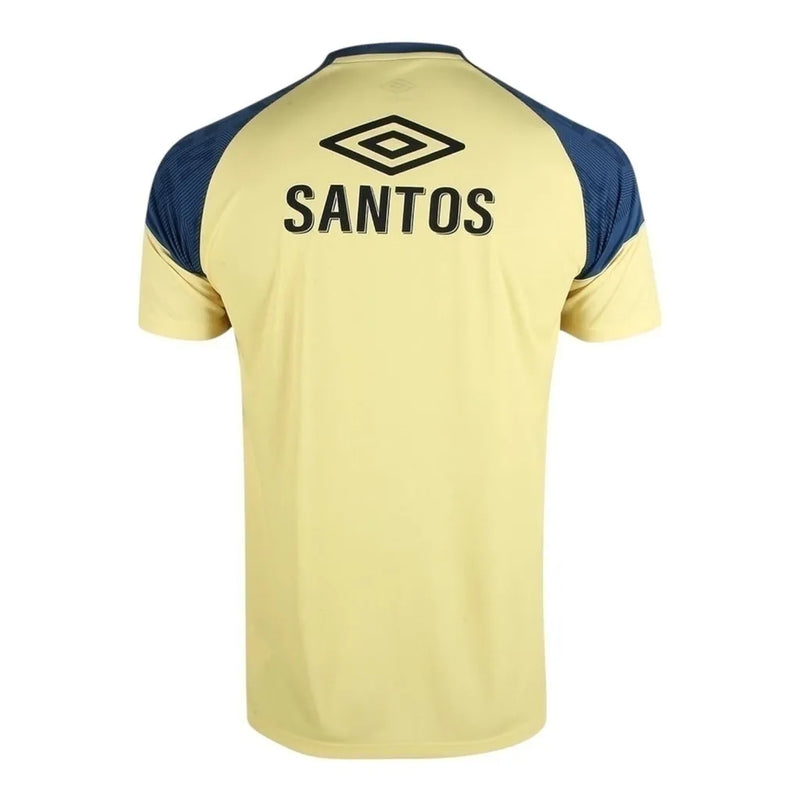 Camisa Santos Treino 23/24 - Torcedor Umbro Masculina - Amarela e azul