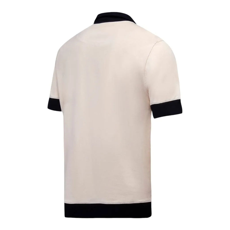 Camisa Retrô Corinthians 1910 - Masculina - Bege com detalhes em preto