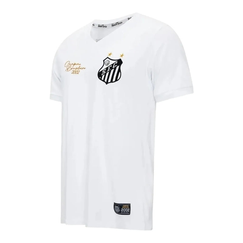 Camisa Retrô Santos I 2002 - Masculina - Branca