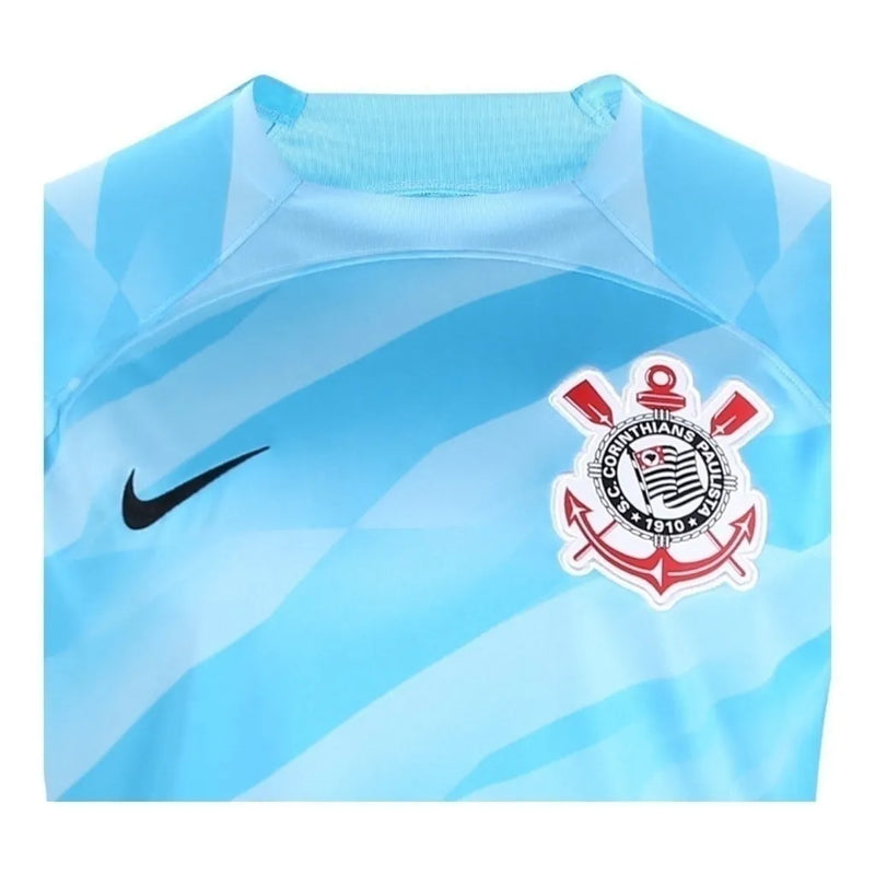 Camisa Corinthians Goleiro 24/25 - Torcedor Nike Masculina - Azul