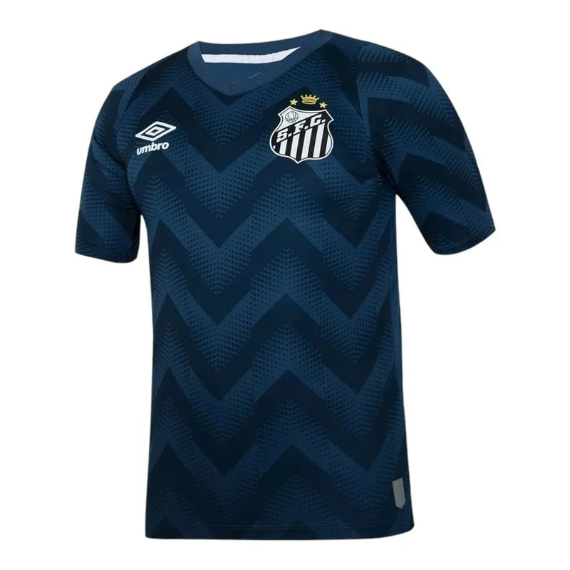 Camisa Santos Goleiro I 24/25 - Torcedor Umbro Masculina - Azul