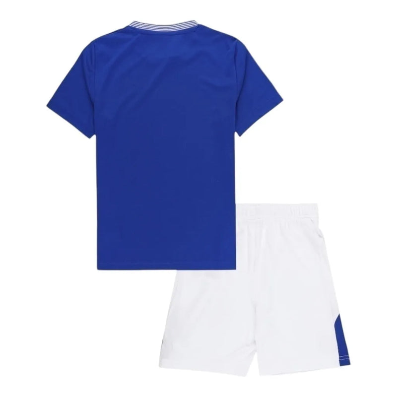 Kit Infantil Everton I 24/25 - Castore - Azul e branco