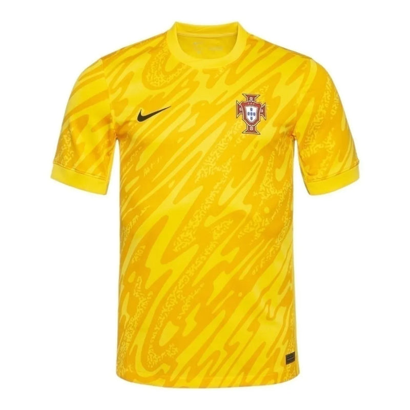 Camisa Seleção de Portugal Goleiro 24/25 - Torcedor Nike Masculina - Amarela