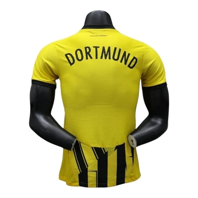 Camisa Borussia Dortmund Copas 24/25 - Jogador Puma Masculina - Amarela com detalhes em preto