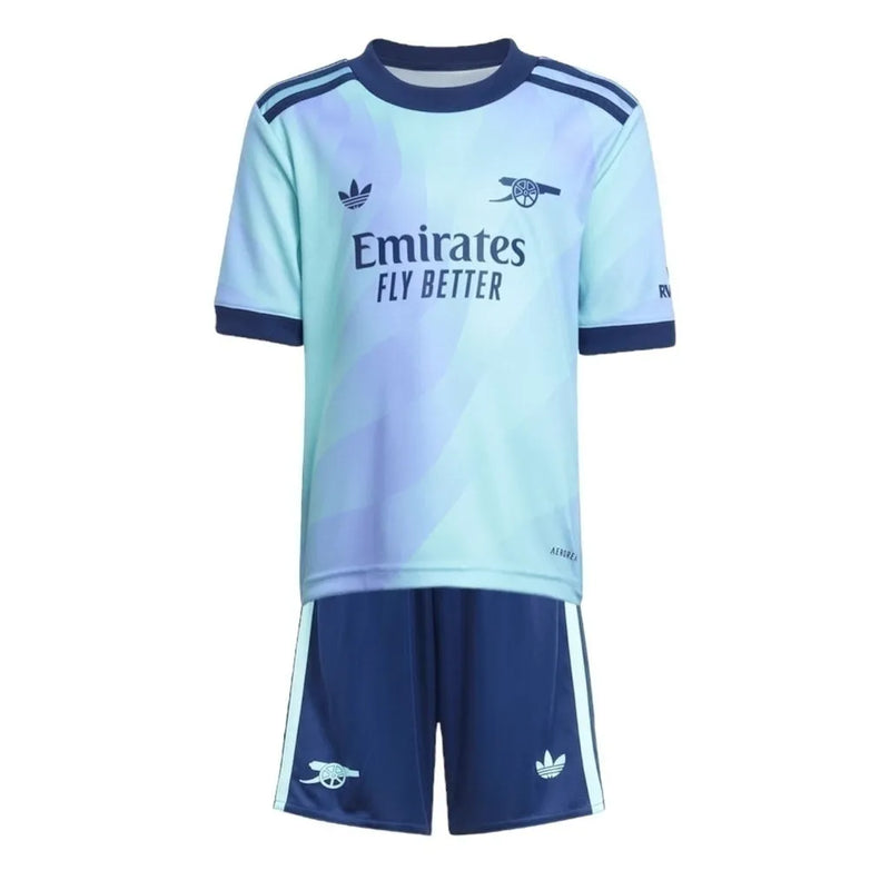 Kit Infantil Arsenal III 24/25 - Adidas - Azul