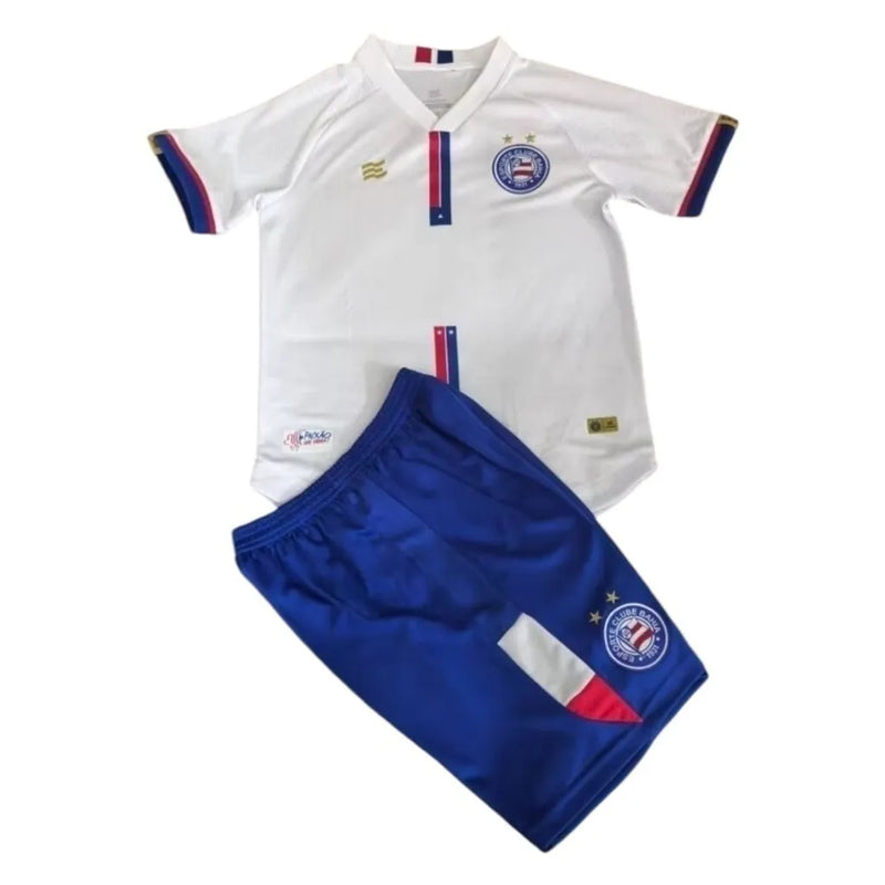 Kit Infantil Bahia I 24/25 - Esquadrão - Azul e branco