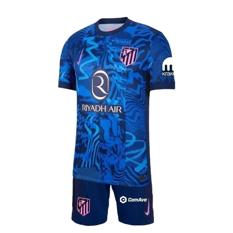 Kit Infantil Atlético de Madrid III 24/25 - Nike - Azul