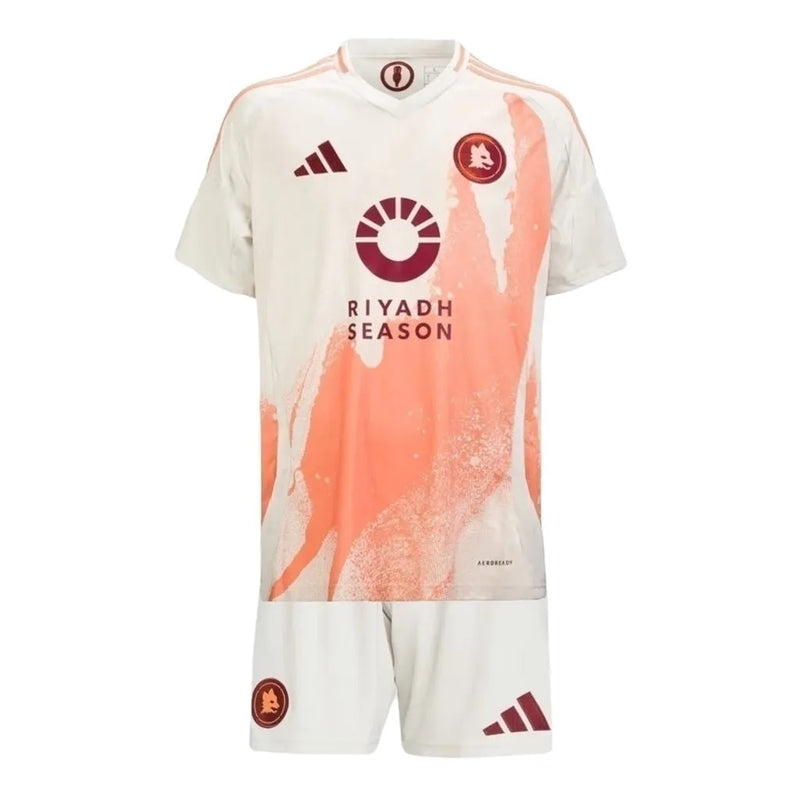 Kit Infantil Roma II 24/25 - Adidas - Branco