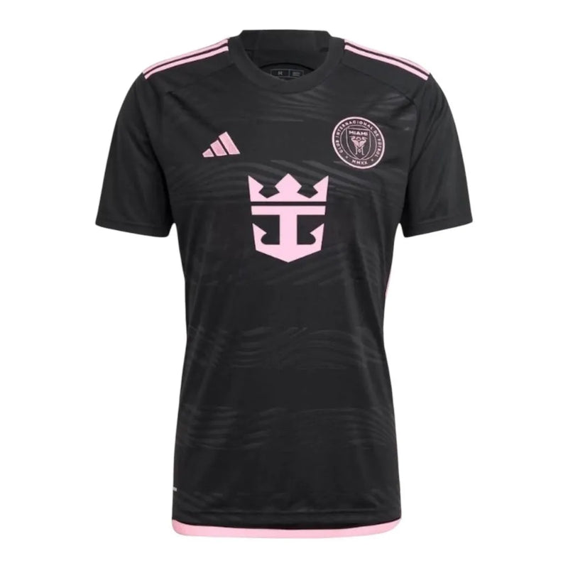 Camisa Inter Miami II 24/25 - Torcedor Adidas Masculina - Preta com detalhes em rosa