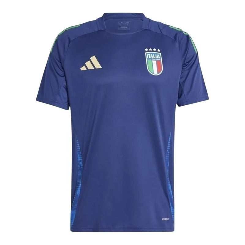 Camisa Seleção Itália Treino 24/25 - Torcedor Adidas Masculina - Azul