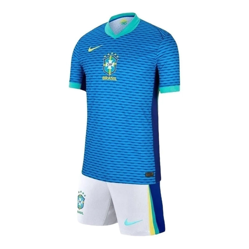 Kit Infantil Seleção Brasileira II 24/25 - Nike - Azul