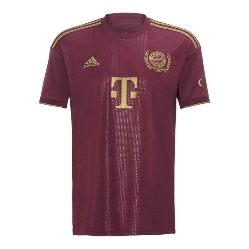 Camisa Bayern de Munique Aniversário 125 anos 24/25 - Torcedor Adidas Masculina - Vinho