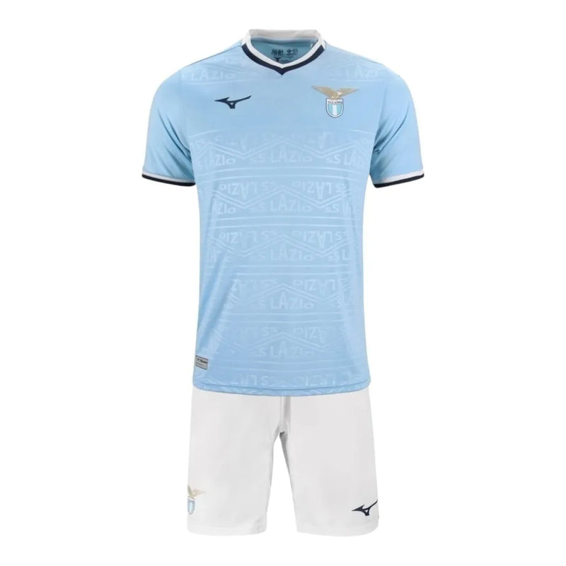 Kit Infantil Lazio I 24/25 - Mizuno - Azul e branco