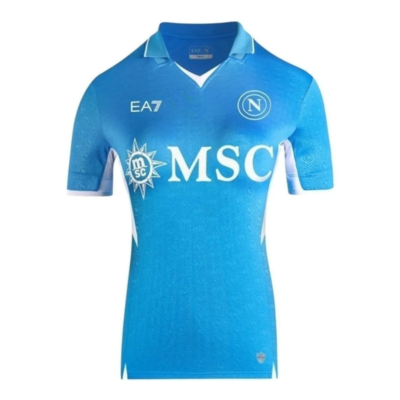 Camisa Napoli I 24/25 -Torcedor EA7 Feminina - Azul