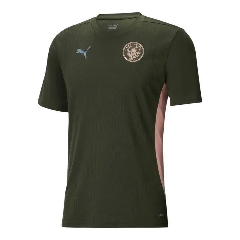 Camisa Manchester City Treino 24/25 - Torcedor Puma Masculina - Verde