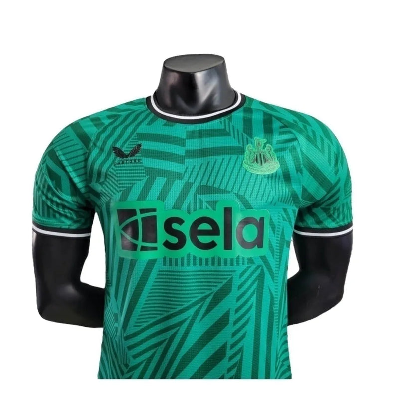 Camisa Newcastle II 23/24 - Jogador Castore Masculina - Verde com detalhes em preto