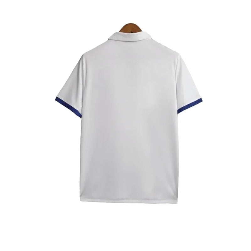 Camisa Retrô Real Madrid I 16/17 - Masculina Adidas - Branca com detalhes em azul