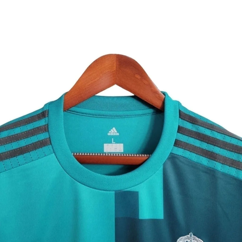 Camisa Retrô Real Madrid I 17/18 - Masculina Adidas - Verde