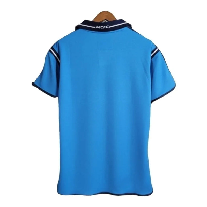 Camisa Retrô Manchester United I 01/02 - Masculina - Azul