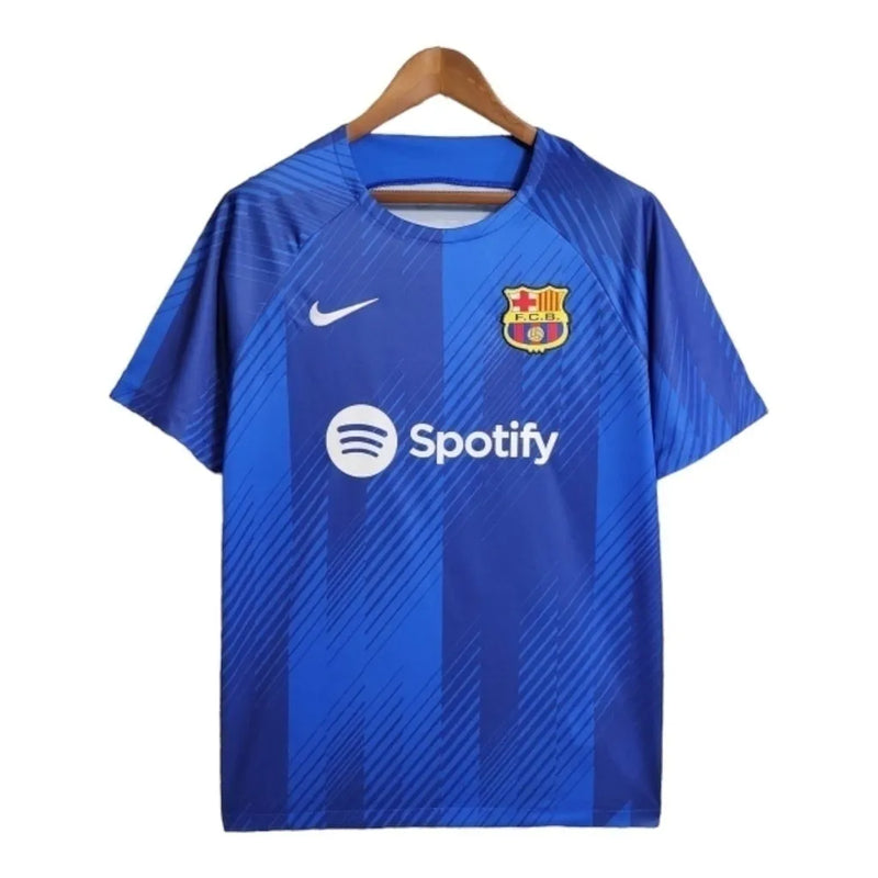 Camisa Treino Barcelona 23/24 - Torcedor Nike Masculina - Azul