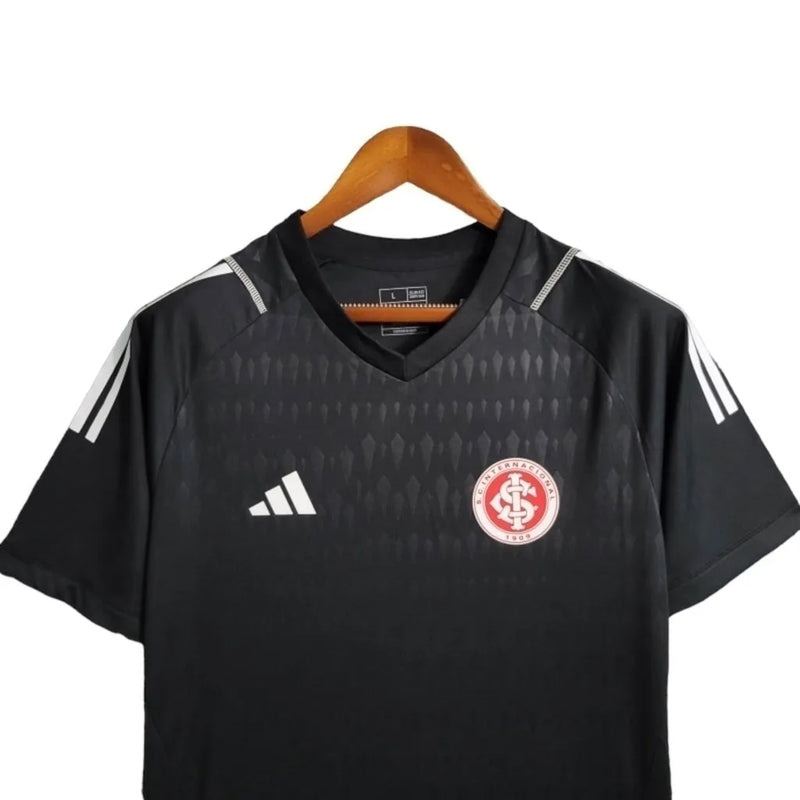 Camisa Internacional Goleiro 23/24 - Torcedor Adidas Masculina - Preta