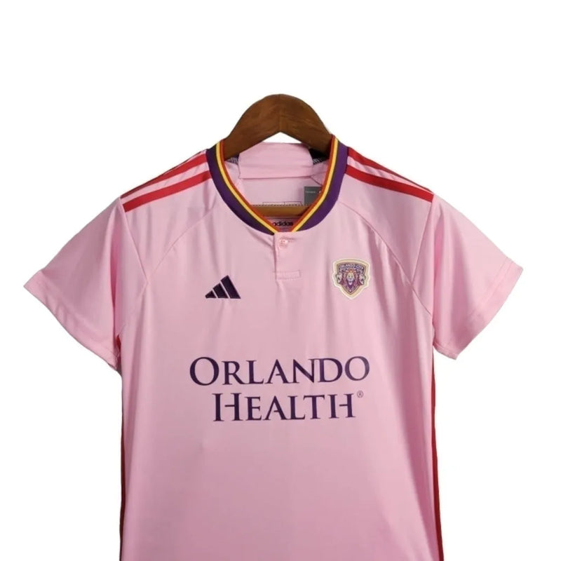 Kit Infantil Orlando City SC II 24/25 - Adidas - Rosa