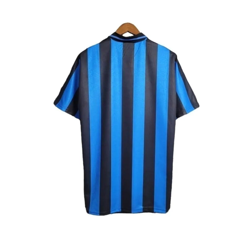 Camisa Retrô Inter de Milão I 1992/1993 - Masculina Umbro - Azul e preta