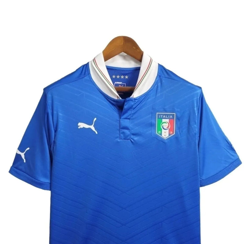 Camisa Retrô Seleção da Itália I 2012 - Puma Masculina - Azul