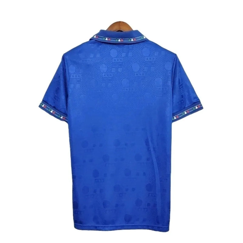 Camisa Retrô Seleção da Itália I 1994 - Diadora Masculina - Azul