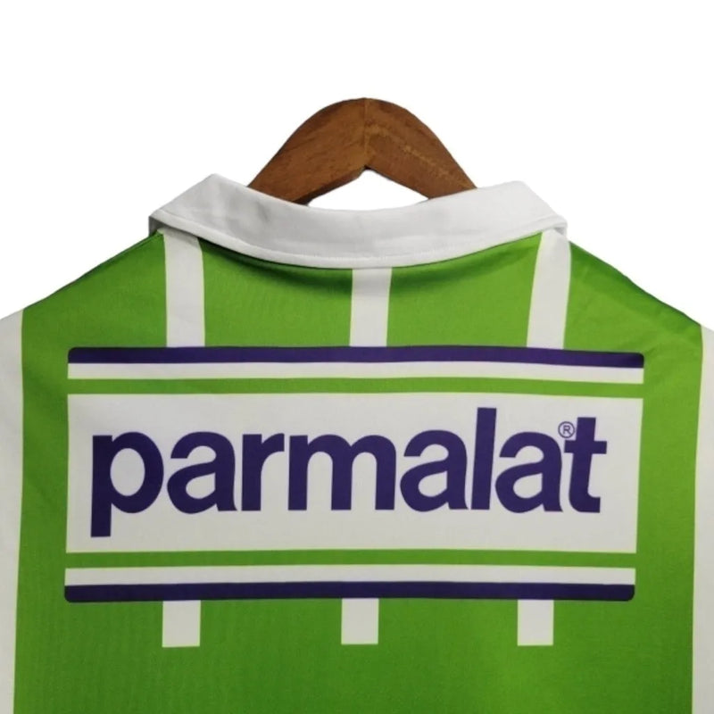 Camisa Retrô Palmeiras I 1992/1993 - Masculina Adidas - Verde com listras em branco