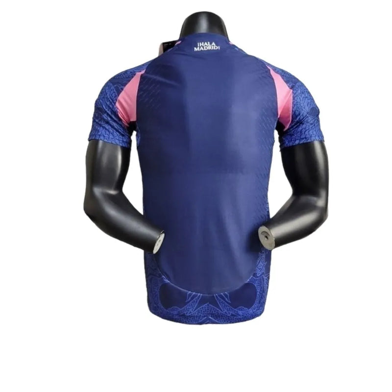 Camisa Real Madrid Edição especial 24/25 - Jogador Adidas Masculina - Azul com detalhes em rosa