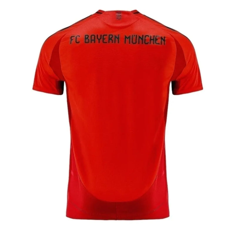 Camisa Bayern de Munique I 24/25 - Torcedor Adidas Masculina - Vermelha com detalhes em preto